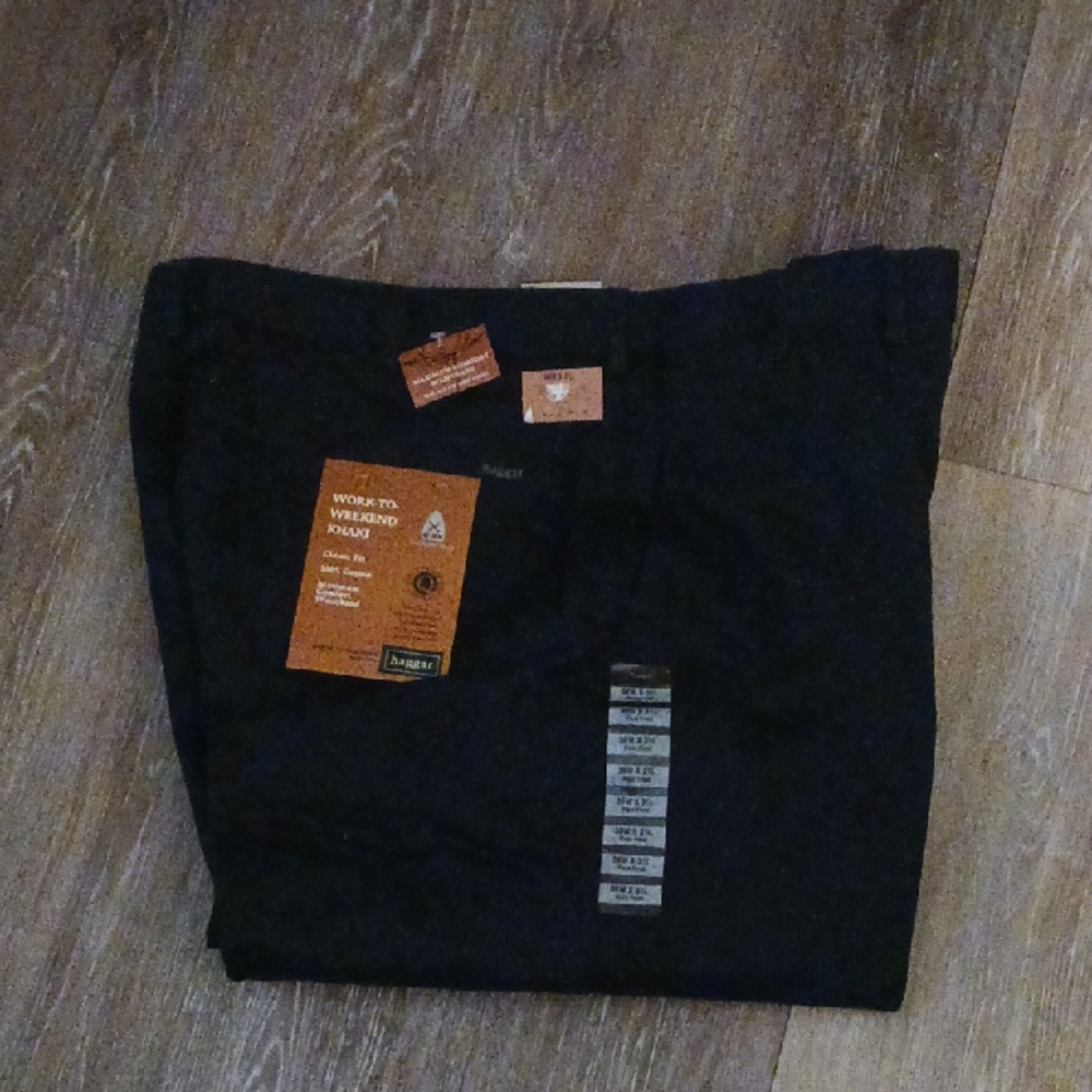 Haggar Navy Blue Work Pants